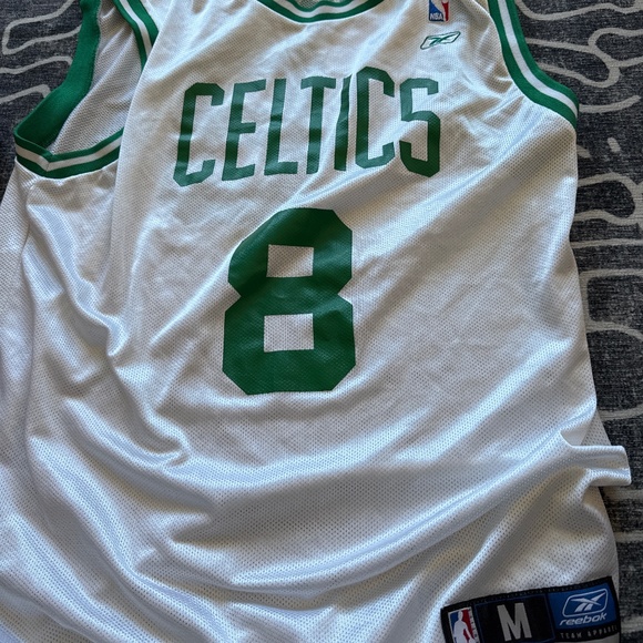 Vintage Boston Celtics Antoine Walker Jersey Medium Reebok NBA - Picture 1 of 3